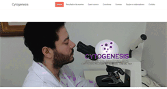 Desktop Screenshot of cytogenesis.com.br